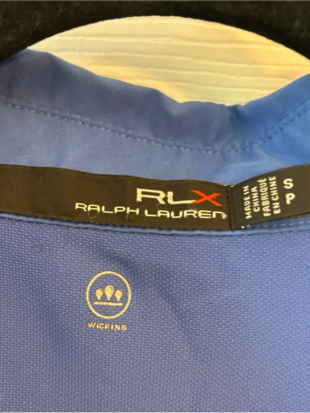 Ralph Lauren Royal Blue Short-Sleeve Polo with Chest Pocket